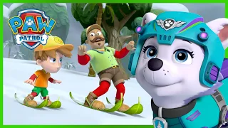 A fagyos kempingezés megmentése - Mancs Őrjárat - PAW Patrol epizód Magyar rajzfilmek gyerekeknek