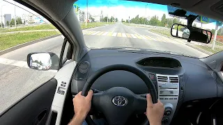 2008 Toyota Yaris POV TEST DRIVE