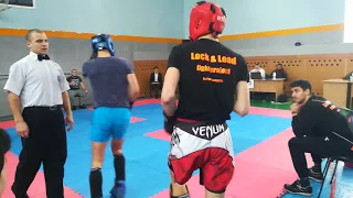 WAKO Kiev 2018 Kick-Light Polishuk Anton 2nd fight