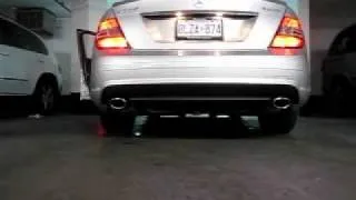 2011 Mercedes-Benz C350 with stock pipes