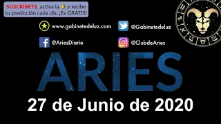 Horóscopo Diario - Aries - 27 de Junio de 2020