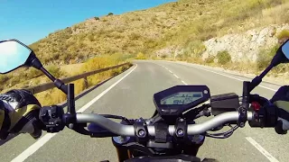 Roads of Ronda Motorbike tour Spain Malaga Andalusia adventure Yamaha MT-09