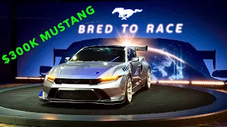 Mustang GTD First Look & Mustang Race Cars -- Detroit Auto Show 2023
