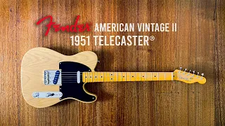 Fender: American Vintage II 1951 Telecaster®