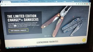 Новинки Leatherman 2020 - Charge Damascus Carbon Fiber & Wood !
