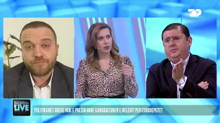 "O rilindas i vogel" Beleri kandidat për eurodeputet, 'plas' debati: I fute kasetën - Shqipëria Live