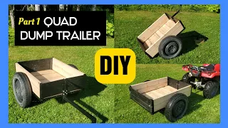 DIY Quad Dump Trailer Build (part1)