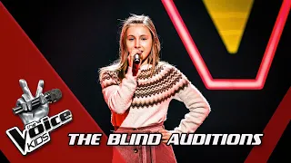 Chaya - 'Never Really Over' | Blind Auditions | The Voice Kids | VTM