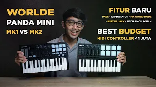 Perbandingan Worlde Panda Mini MK1 & MK2, Midi Controller Dibawah 1 Juta Fitur Melimpah