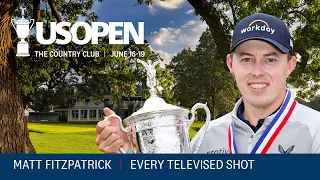 Matt Fitzpatrick's 2022 U.S. Open Victory at The Country Club in Brookline | Every Televised Shot