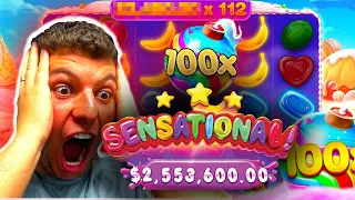 PRANKMAS: MY BRO HIT THE JACK POT ON SWEET BONANZA SLOTS