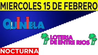 Resultados Quinielas Nocturnas de Córdoba y Entre Ríos, Miércoles 15 de Febrero