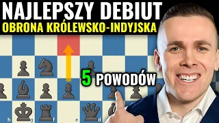 Obrona Królewsko Indyjska - moim zdaniem to NAJLEPSZE OTWARCIE w szachach! | Michał Kanarkiewicz