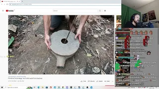 Forsen Reacts to Primitive Technology: Iron knife made from bacteria