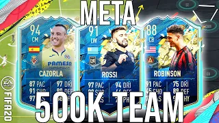 BEST META 500K Team To Get Elite During TOTS - FIFA 20 Ultimate Team
