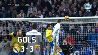 Gols - Real Madrid 3 x 3 Las Palmas - La Liga 16-17