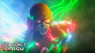 The Flash with "Insane Speed Boost" saves the City Scene | The Flash 7x11