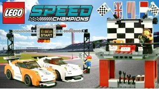 LEGO Speed Champions Porsche 911 GT Finish Line from LEGO