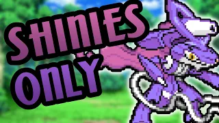 Can I beat Pokemon Infinite Fusion using SHINY POKEMON only? POKEMON CHALLENGE