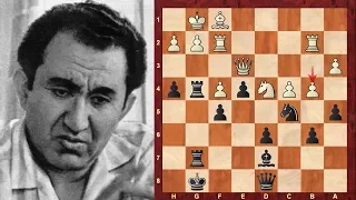 Tigran Petrosian Top 22 Amazing Chess Sacrifices! - 9th World Chess Champion 1963–1969