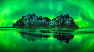 Aurora Borealis Relaxing Music - Ambient Sounds & Northern Lights Music for Relaxing and Sleep