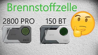 Brennstoffzelle EFOY PRO 2800 oder EFOY 150 BT