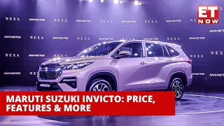 Maruti Suzuki Launches Its Most Expensive Car: All About Maruti Invicto | ET Now