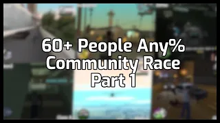 The Biggest GTA:SA Any% Speedrun Race Ever! | Joshimuz Community Race Part 1