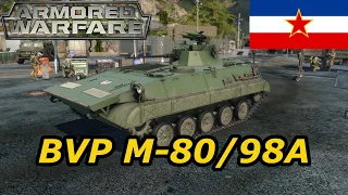 Jugosłowiański pojazd wsparcia | BVP M-80A /98A | Armored Warfare Gameplay Po Polsku