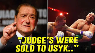 Bob Arum Finally BREAKS SILENCE On Tyson Fury LOSS Against Oleksandr Usyk..