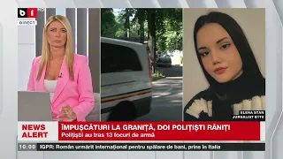 ÎMPUȘCĂTURI LA GRANIȚĂ, DOI POLIȚIȘTI RĂNIȚI_Știri B1TV_1 mai 2024