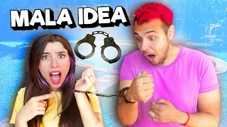 24 HORAS ESPOSADOS… FUE MALA IDEA | Lyna Vlogs