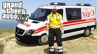 112 ACİL AMBULANS MOD GTA 5 Mod 😍