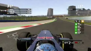 F1 2011 Gameplay Red Bull Race