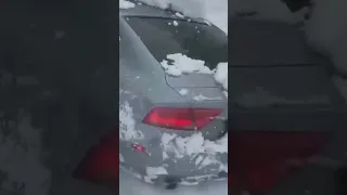 Quattro in snow ❄️ Audi A7