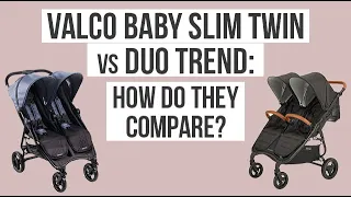 Double Stroller Comparison: Valco Baby Slim Twin vs Duo Trend