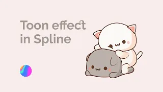 Toon effect tutorial with Spline