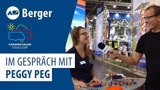 Peggy Peg - Markise frustfrei am Boden befestigen | Fritz Berger auf dem Caravan Salon 2022