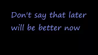 U2-Stuck in a Moment You Can't Get Out Of (Lyrics)