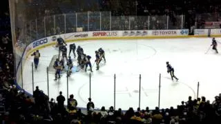 Buffalo Sabres pre-game warm-up (1/3/2012)