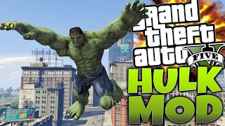 AMAZING HULK MOD  [GTA 5 MODS] [PC] [SHOWCASE] [HD]