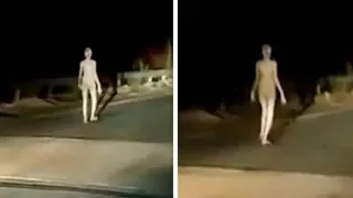 Viral video of 'strange figure' at night sparks claim of ET contact 'Aliens getting close'