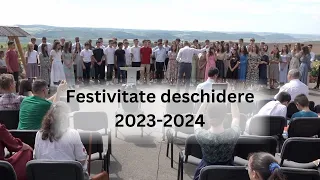 Deschidere an școlar 2023 - 2024