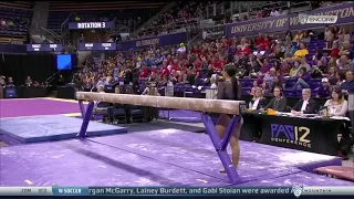 Nicki Shapiro 2016 Beam Pac-12 Championships 9.925