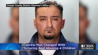 Douglas Alba Of Cypress Charged With Torturing, Abusing 3 Children, Sexually Assaulting 14-Year-Old