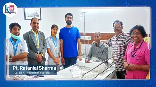 Successful DJ Stent Surgery by Dr. Sham Sunder & Dr. Rana Kumar, Kailash Hospital