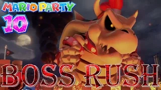 Mario Party 10 - Boss Rush (All Boss Minigames, Master Difficulty)