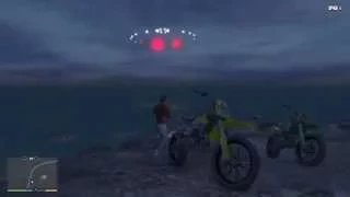 Flying UFO Easter Egg Mt. Chiliad GTA 5