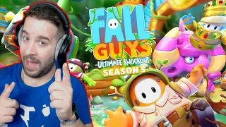 Fall Guys bolondozás Kingával, Levivel és Marcsival ! | Fall Guys Season 5 első gameplay