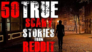 50 True Scary Stories from Reddit's Lets Not Meet | Vol 1-5 Sleep with 1 Eye Open Mega Compilation